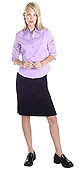3/4 Sleeve Button Down Shirt
