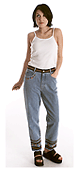 Embellished Denim Jean